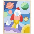 Fisher Price - Ξύλινο Παζλ 42 Τεμάχια Διάστημα HXY42 Fisher Price - Ξύλινο Παζλ 42 Τεμάχια Διάστημα HXY42