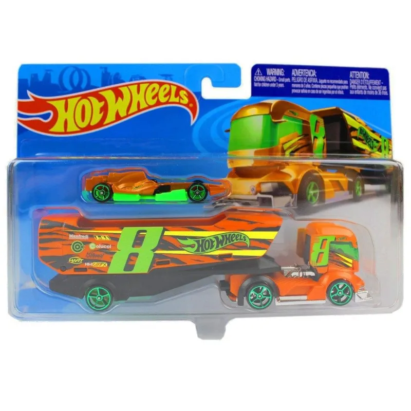 Mattel Hot Wheels - Σούπερ Νταλίκα, Big Rig Heat FKW92 (BDW51)