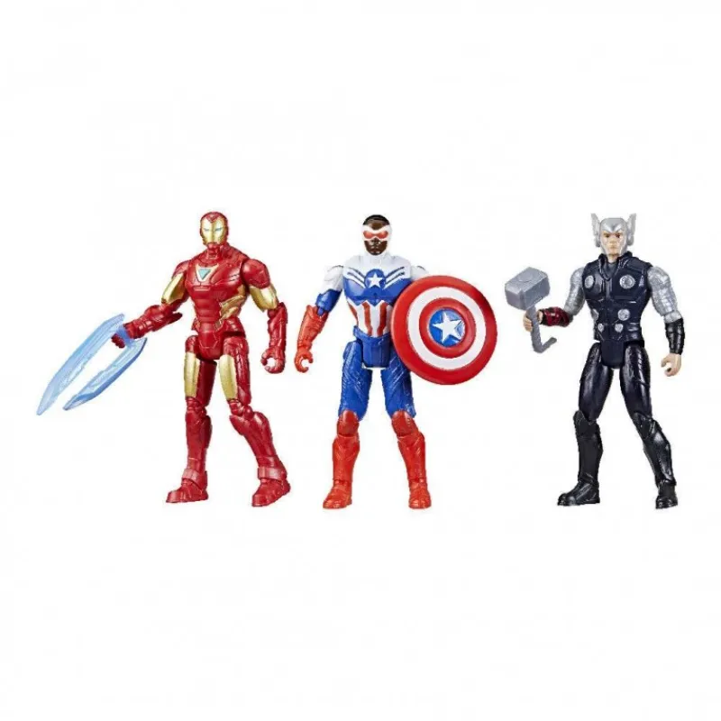 Hasbro - Marvel Avengers Epic Hero Series 3 Φιγούρες Δράσης 10εκ. Captain America, Thor & Iron Man G0438