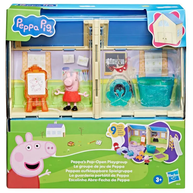 Hasbro - Peppa Pig, Peppa's Pop-Open Playgroup G0530