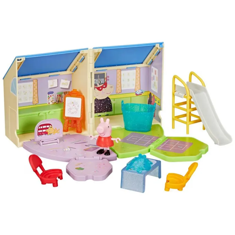 Hasbro - Peppa Pig, Peppa's Pop-Open Playgroup G0530
