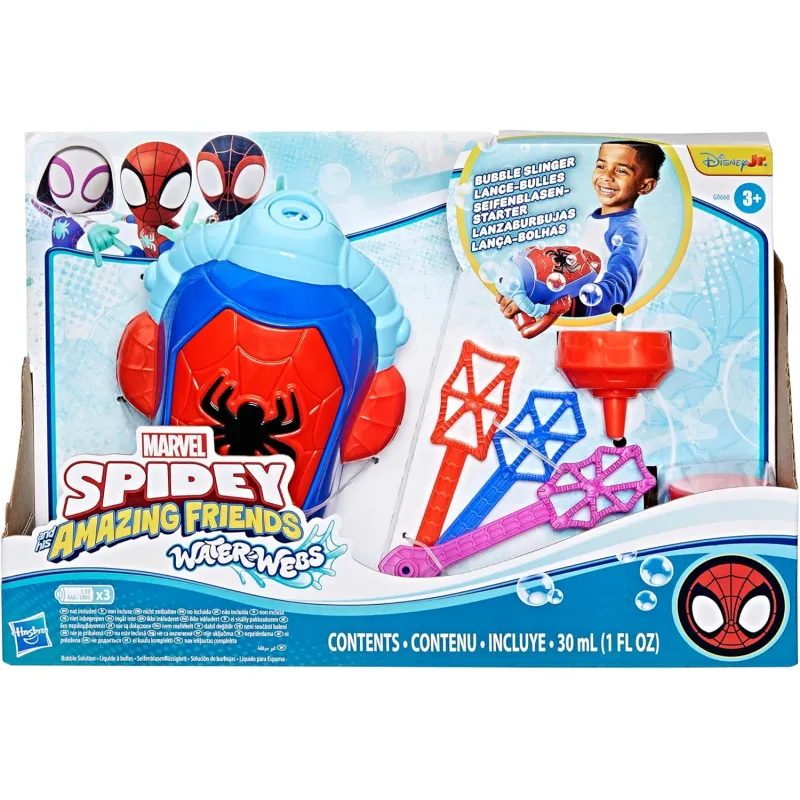 Hasbro - Spidey And His Amazing Friends Spidey Bubble Slinger G0660