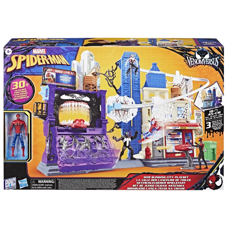 Hasbro - Marvel Spider-Man, VenomVersus, Web City Showdown G0737