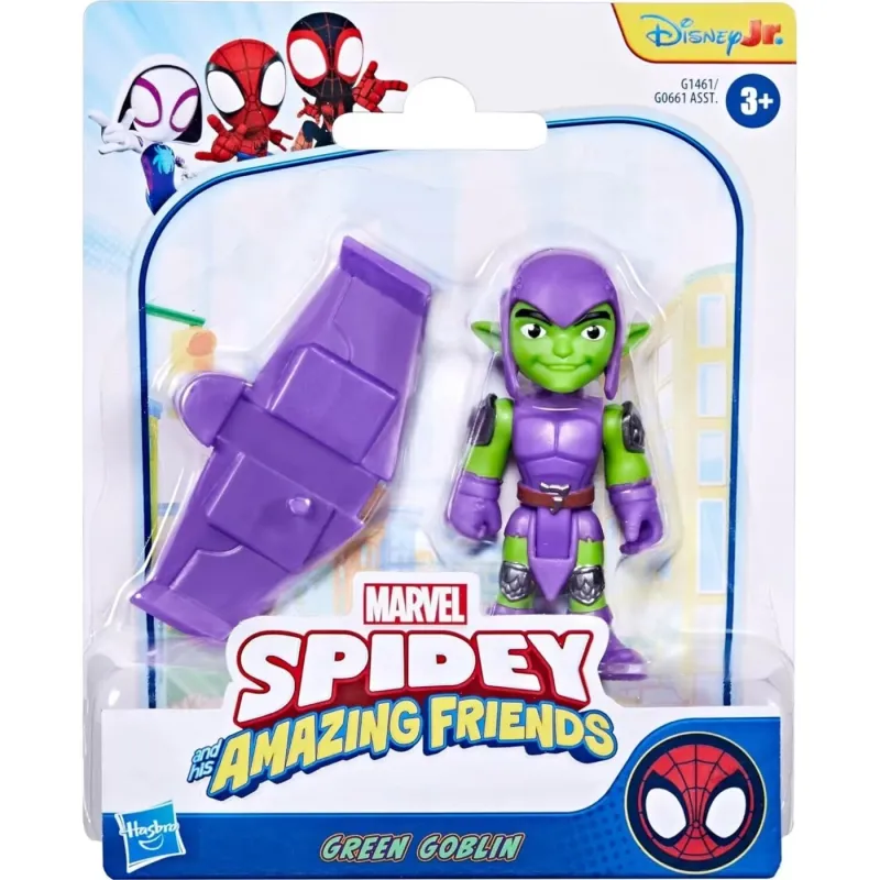 Hasbro -  Spiderman Spidey Amazing Friends, Green Goblin G1461 (G0661)
