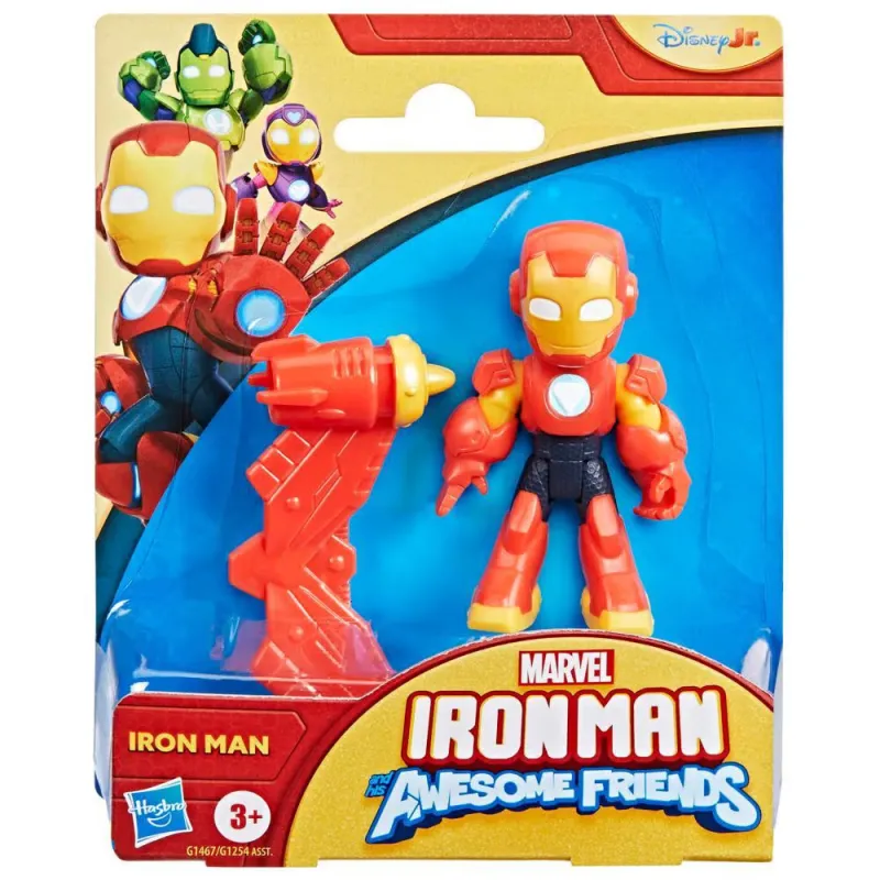 Hasbro - Marvel Iron Man And His Awesome Friends, Iron Man G1467 (G1254)