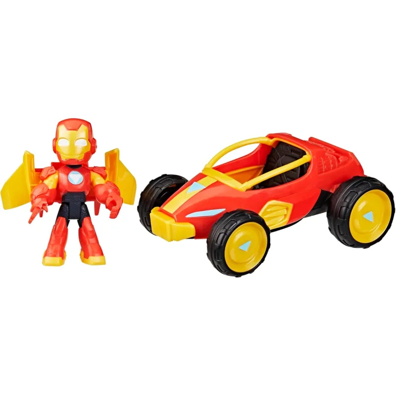 Hasbro - Iron Man Αnd His Awesome Friends Marvel, Iron Racer G1471 (G1257)