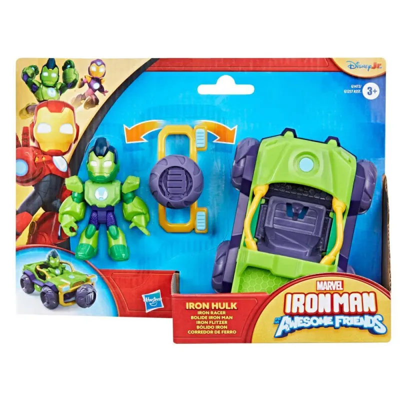Hasbro - Marvel Iron Man And His Awesome Friends, Iron Hulk G1472 (G1257)