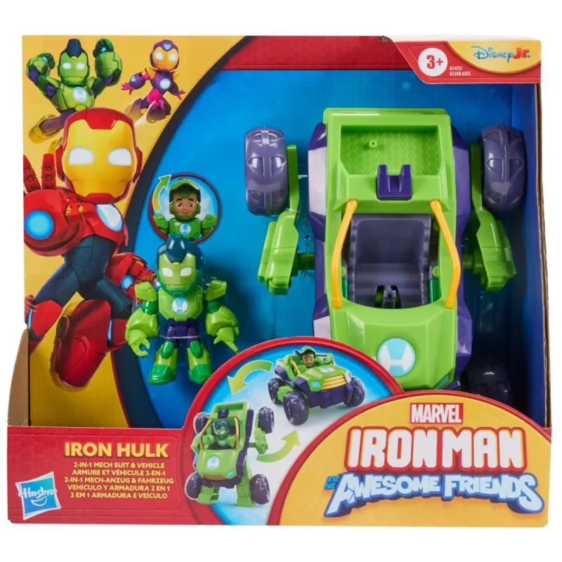Hasbro - Marvel Iron Man And His Awesome Friends, Iron Hulk G1475 (G1258)