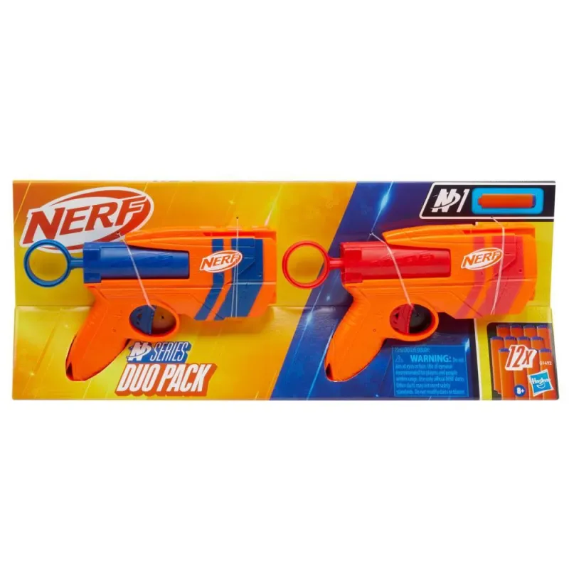 Hasbro Nerf - Series Duo Dart Blasters και 12 N1 Darts G1492