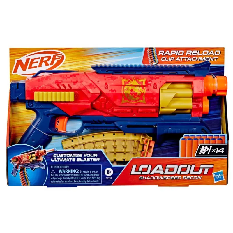 Hasbro Nerf - Loadout Shadowspeed Recon G1759