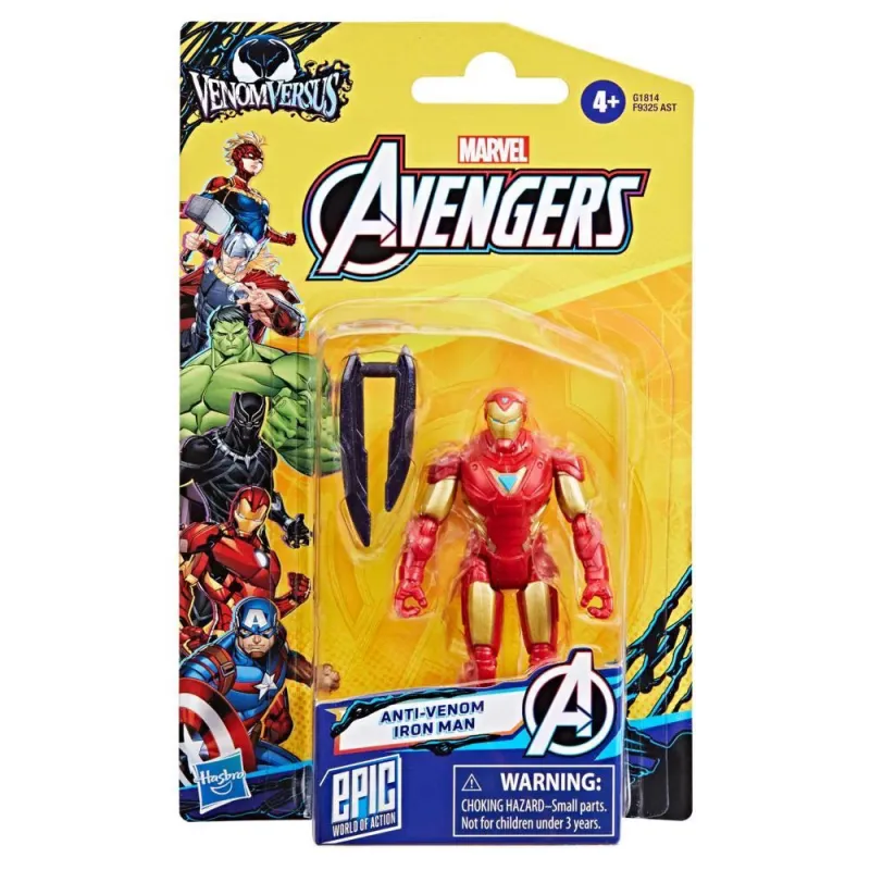 Hasbro - Marvel Avengers, Venom Versus, Anti-Venom Iron Man G1814 (F9325)