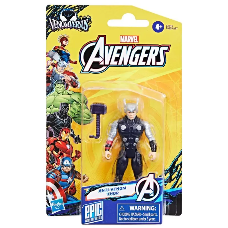 Hasbro - Marvel Avengers, Venom Versus, Anti-Venom Thor G1816 (F9325)
