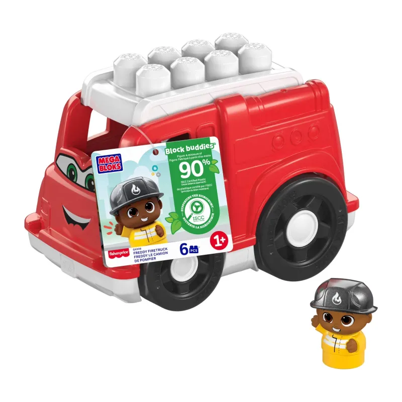 Fisher Price - Mega Bloks, Freddy Firetruck GXX08 (CND62)