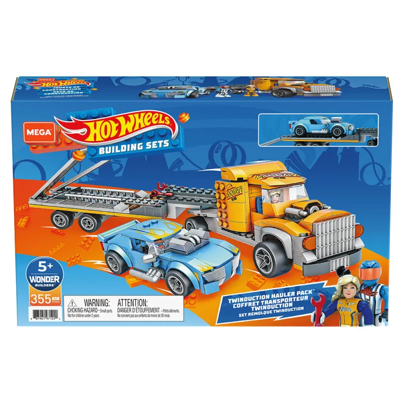 Mattel Hot Wheels - Mega Bloks, Νταλίκα Twinduction GYG66