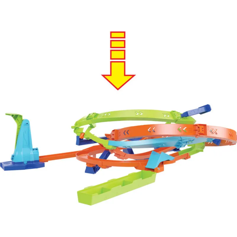 Mattel Hot Wheels - City, Hot Wheels Action Loop Cyclone Challenge Track HTK16