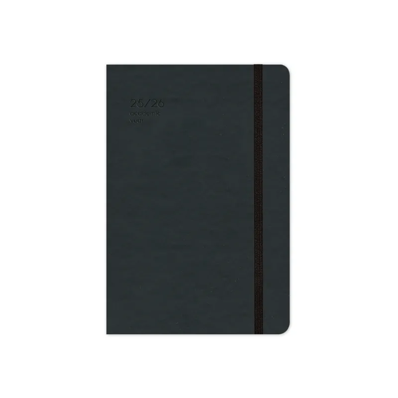 Adbook - Ακαδημαϊκό Ημερολόγιο Handy, Ημερήσιο 2025-2026 14x21cm, Black HM-9234-19