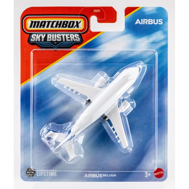 Mattel Matchbox - Αεροπλανάκι Sky Busters, Airbus Beluga (26/32) HVM54 (JDJ05)