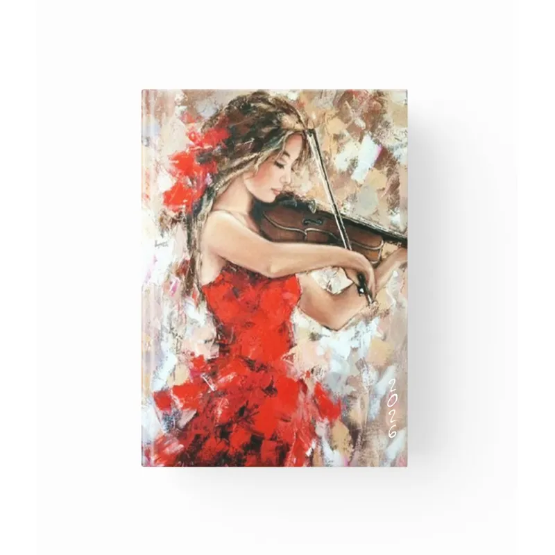 Υδρόγειος - Ημερήσιο Ημερολόγιο Hydro@rt 2026, Violin 12x17 0381