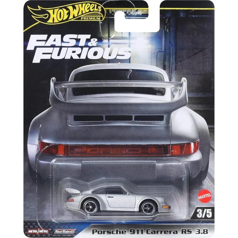 Mattel Hot Wheels - Fast And Furious, Porsche 911 Carrera RS 3.8 3/5 JBM03 (HNW46)