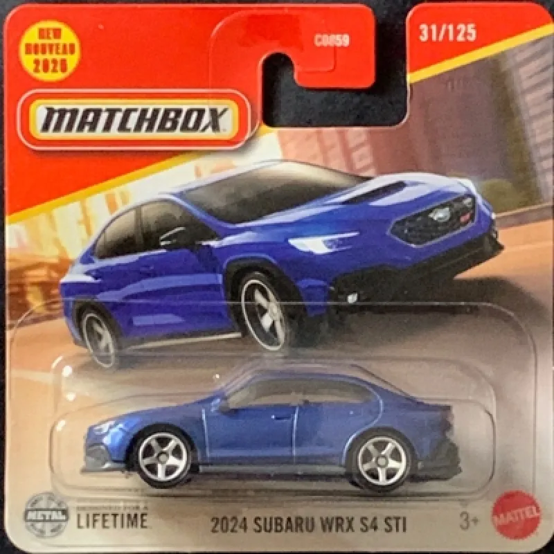 Mattel Matchbox - Αυτοκινητάκι, 2024 Subaru WRX S4 STI (31/125) JBR17 (C0859)