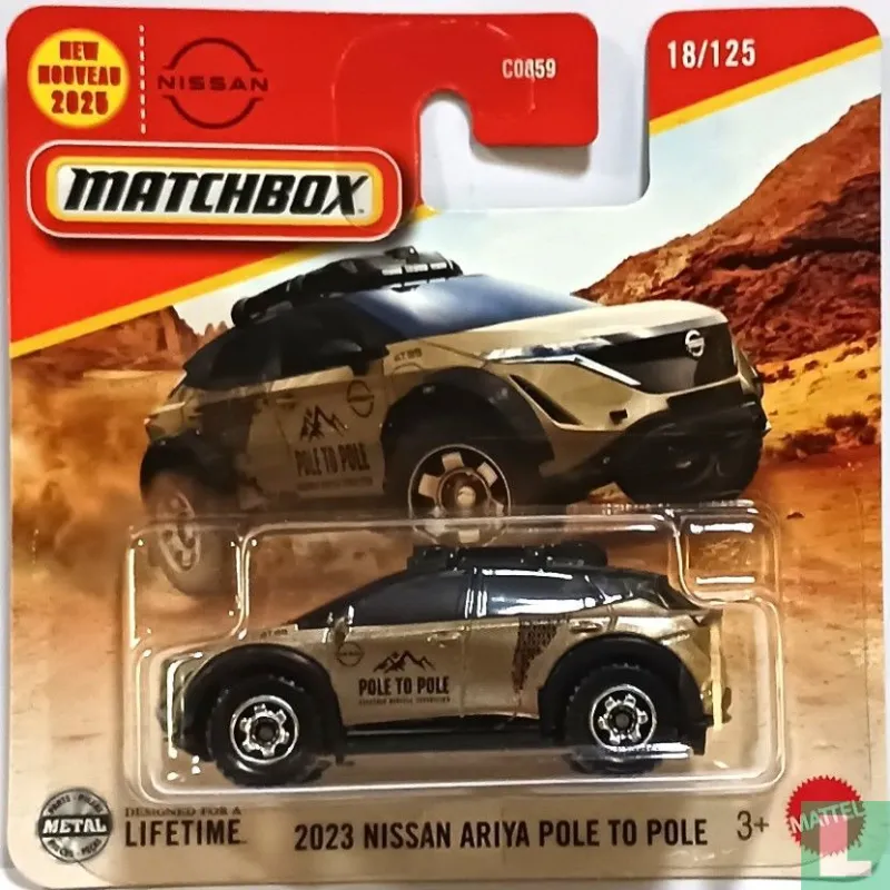 Mattel Matchbox - Αυτοκινητάκι, 2023 Nissan Ariya Pole to Pole (18/125) JBR23 (C0859)