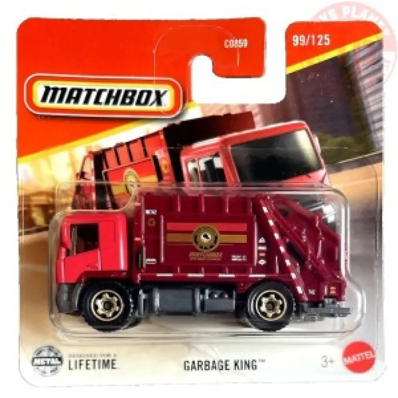 Mattel Matchbox - Αυτοκινητάκι, Garbage King (99/125) JBR52 (C0859)