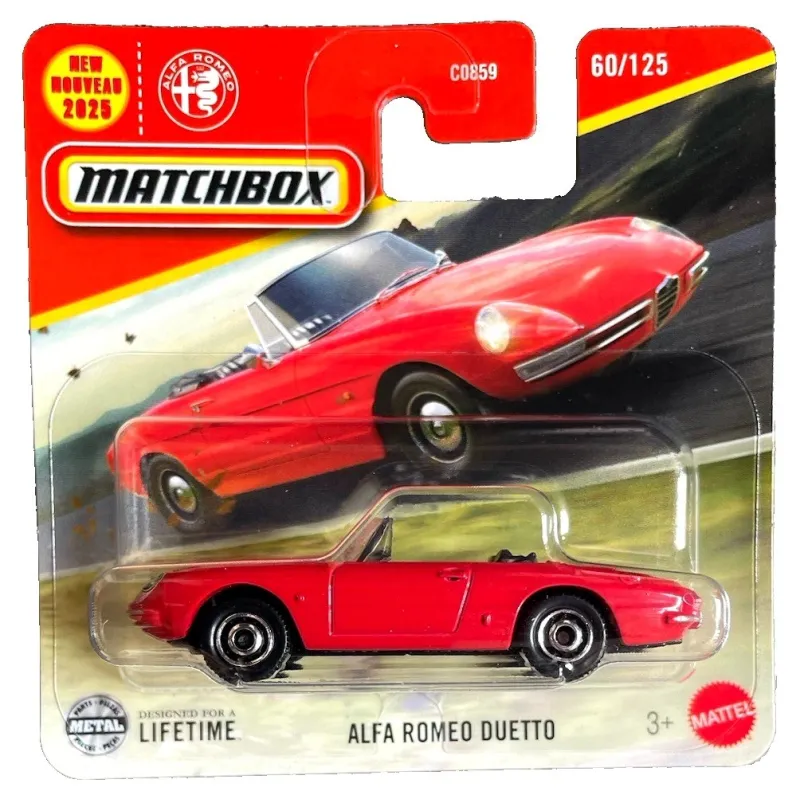 Mattel Matchbox - Αυτοκινητάκι, '67 Alfa Romeo Duetto (60/125) JBR60 (C0859)