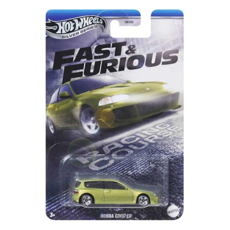 Mattel Hot Wheels - Fast And Furious, Honda Civic EG (1/5) JBY39 (HNR88)