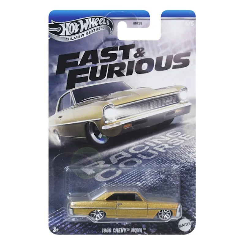 Mattel Hot Wheels - Fast And Furious, 1966 Chevy Nova (4/5) JBY42 (HNR88)