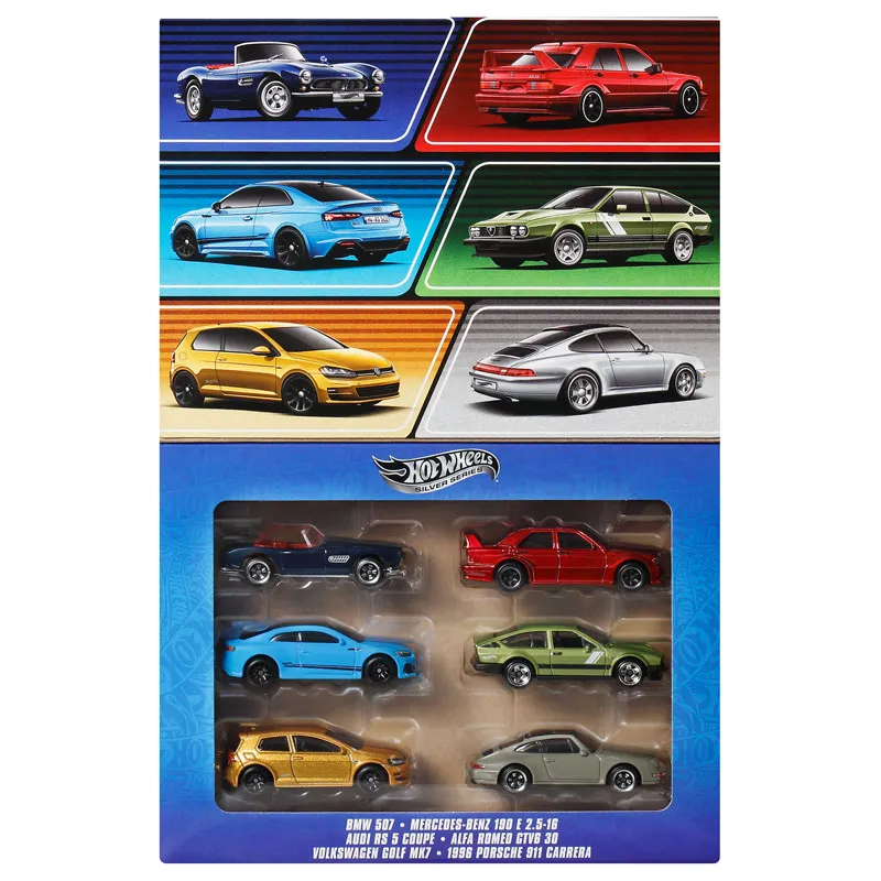 Mattel Hot Wheels – Euro Style Multipack Set Of 6 JBY79 