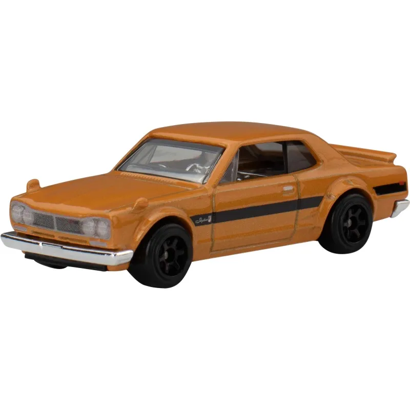 Mattel Hot Wheels – Αυτοκινητάκι, National Icons Silver Series, 1971 Nissan Skyline HT 2000 GT-R (4/5) JBY89 (HRT81)