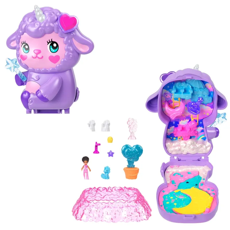 Mattel Polly Pocket - Cozy Dreamland Compact JCB15 (JFG56)