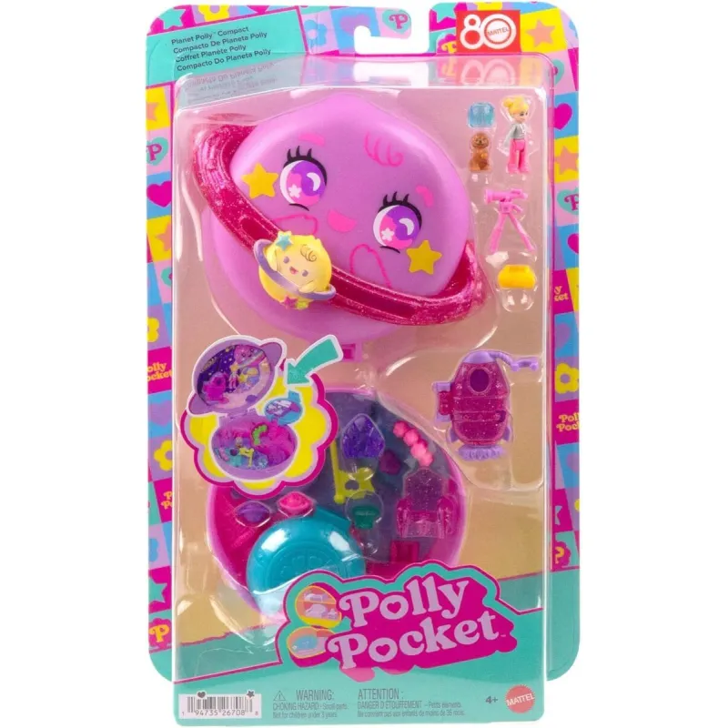 Mattel Polly Pocket - Planet Polly Compact JCB18 (JFG56)