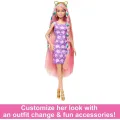 Mattel Barbie - Κούκλα με Πολύχρωμα Μαλλιά, Με Πολύ Μακριά Ξανθά Μαλλιά Και Αξεσουάρ Styling JDC85 Mattel Barbie - Κούκλα με Πολύχρωμα Μαλλιά, Με Πολύ Μακριά Ξανθά Μαλλιά Και Αξεσουάρ Styling JDC85