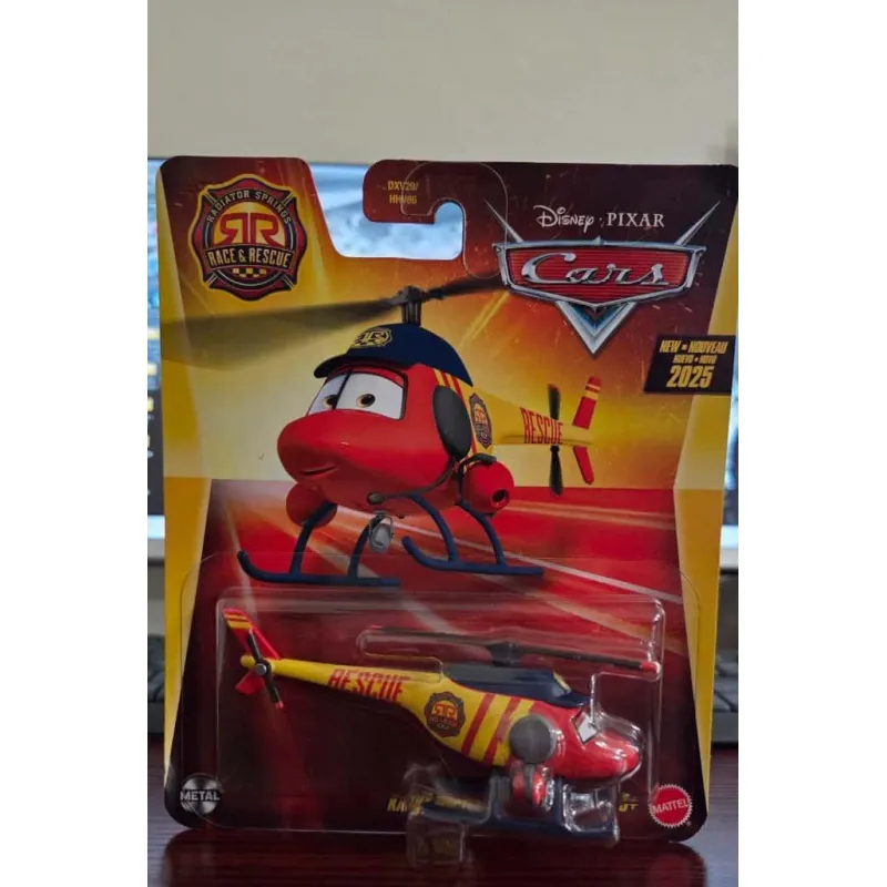 Mattel Cars - Αυτοκινητάκι, Race & Rescue , Kathy Copter JDG60 (DXV29)