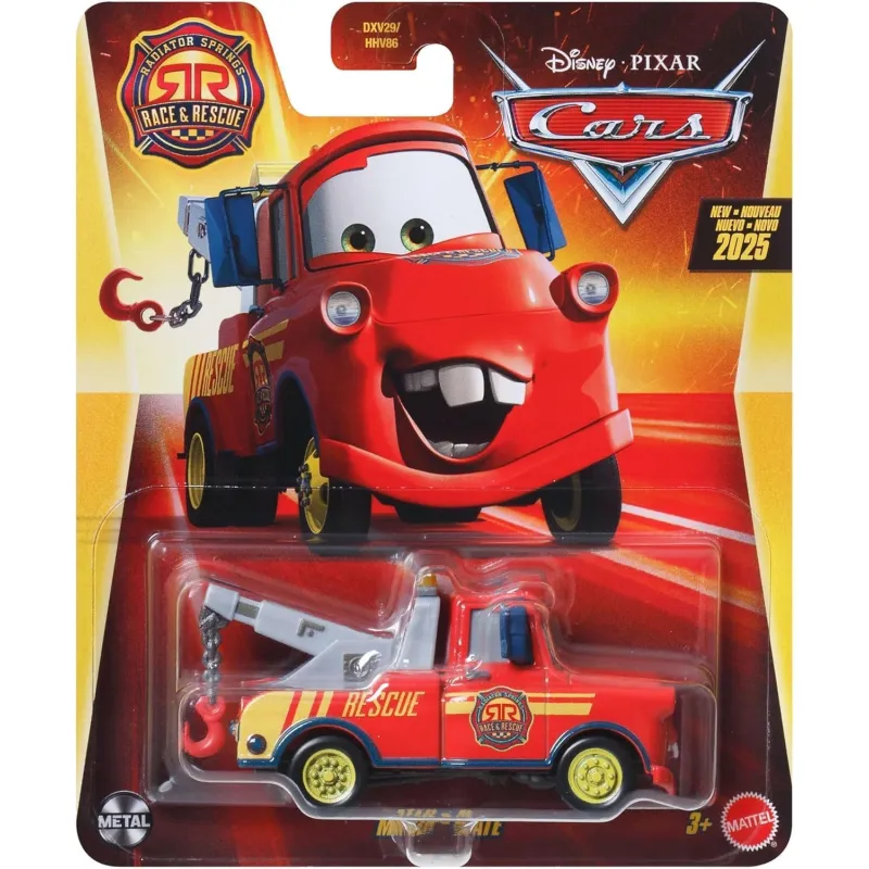Mattel Cars - Αυτοκινητάκι, Race & Rescue Mater , Mater - Martin JDG63 (DXV29)