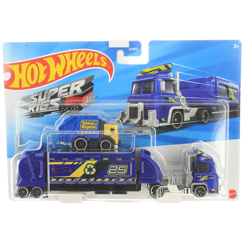 Mattel Hot Wheels - Σούπερ Νταλίκα, Trash Basher JDJ59 (BDW51)