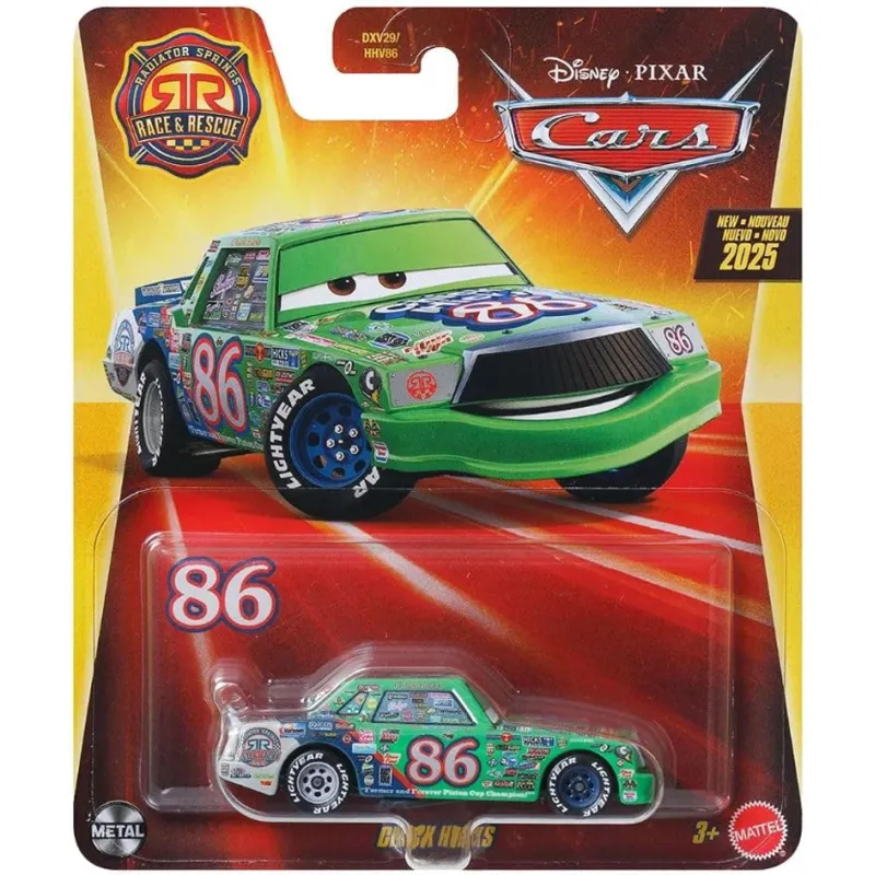 Mattel Cars - Αυτοκινητάκι, Race & Rescue, Chick Hicks JDL81 (DXV29/HHV86)