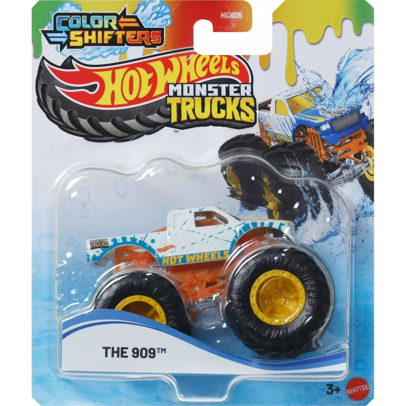 Mattel Hot Wheels - Monster Trucks, Color Shifters, The 909 JDV86 (HGX06)