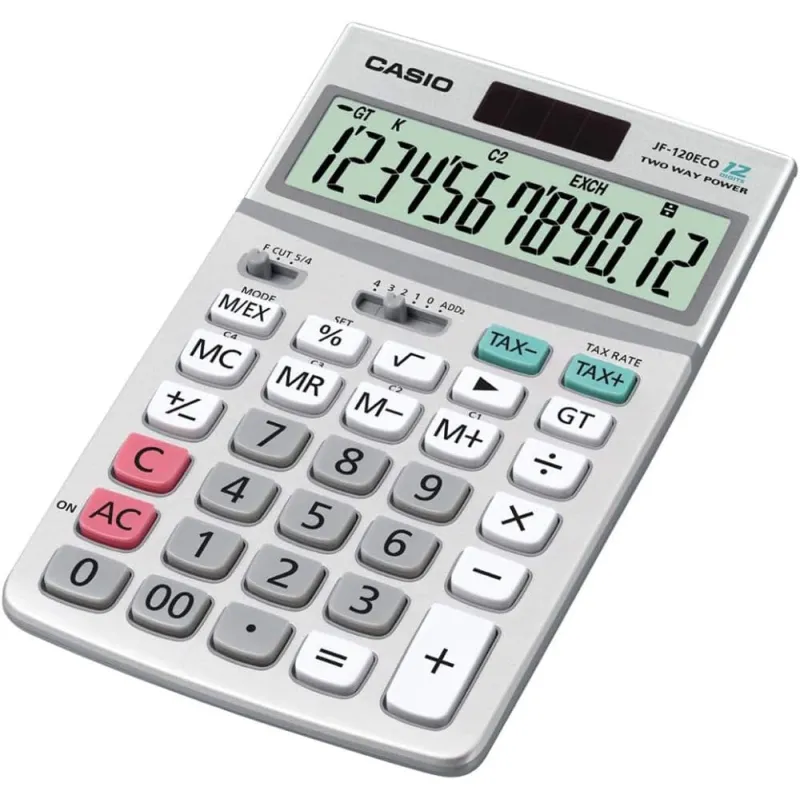 Casio - Αριθμομηχανή JF-120ECO