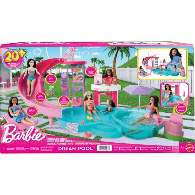 Mattel Barbie - Dream Pool Playset JFP01