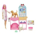 Mattel Barbie - Barbie Ιατρείο Για Ζωάκια JFX93