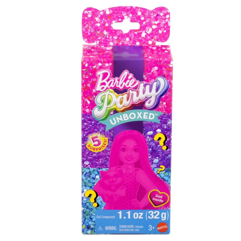 Mattel Barbie - Color Reveal, Chelsea Party Unboxed - 1 Τμχ JFY04