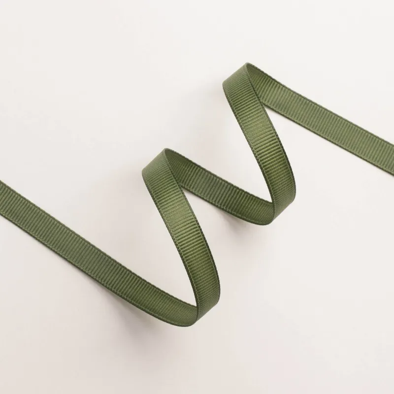 Kyriacou - Κορδέλα Gros 10mmX50M Green Olive JGROXXXX-X10X50-64XXXX