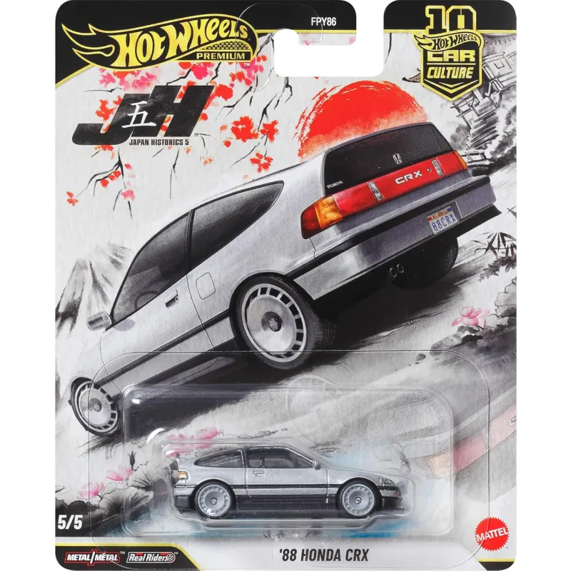 Mattel Hot Wheels – Car Culture Series, Japan Historics Αγωνιστικό '88 Honda CRX JKF13 (FPY86)