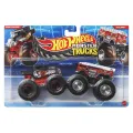 Mattel Hot Wheels - Monster Trucks, Boneshaker Vs 5 Alar JLV72 (FYJ64)