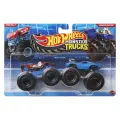 Mattel Hot Wheels - Monster Trucks, Twin Mill Vs Rodger Dodger JLV80 (FYJ64)