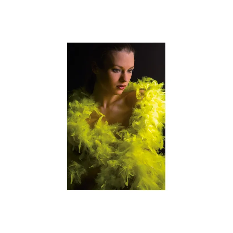 Carnival Toys - Φτερό Μποα Κίτρινο Φλούο 180 εκ. 08204