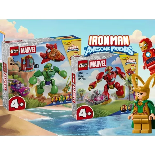 Lego Iron Man And His Awesome Friends