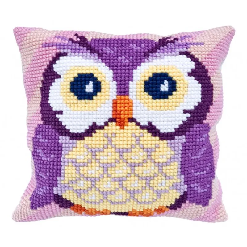 Ladybird - Kit Μαξιλαριών Κεντήματος Owl LH9.006